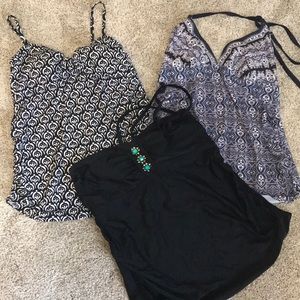 Maternity bathing suit tops